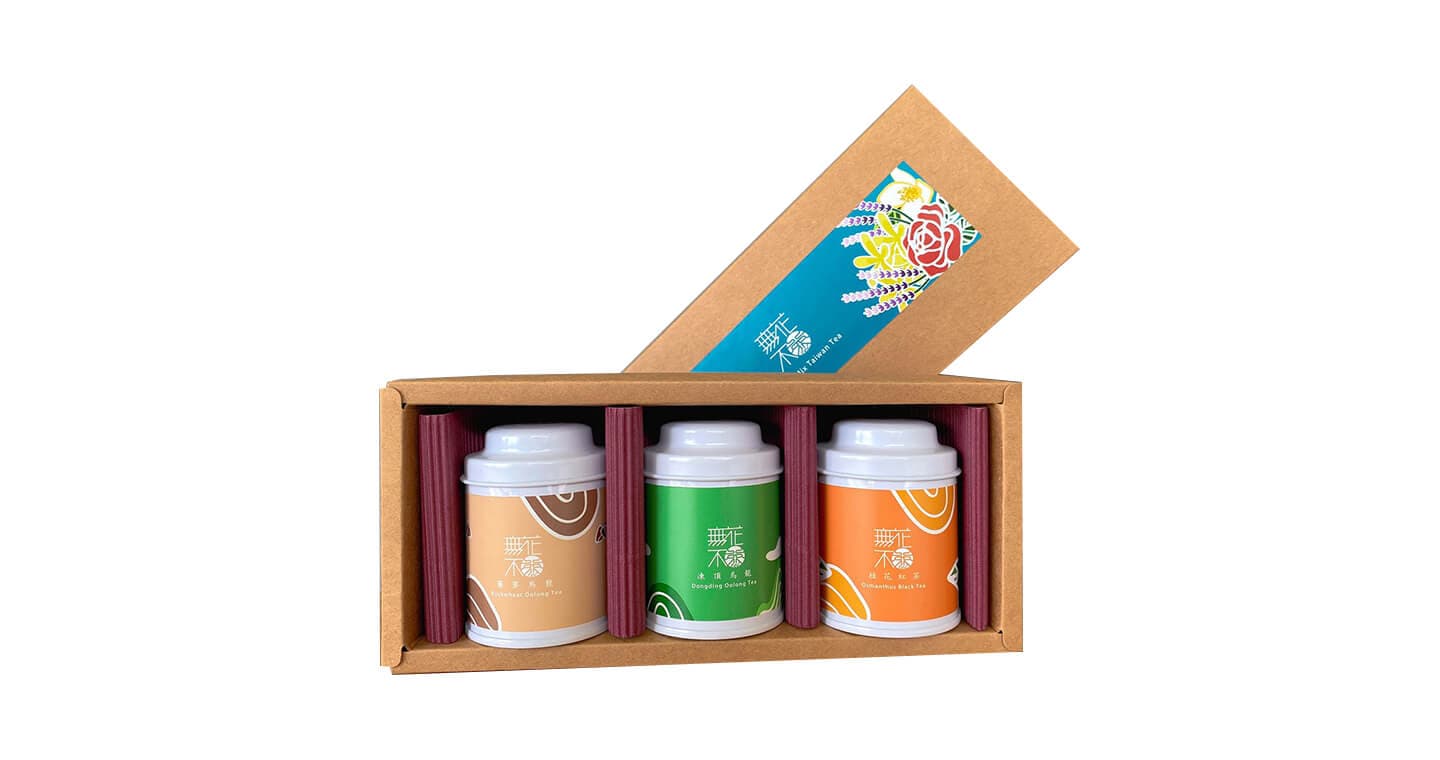無藏 【無藏嚴選】無花不茶系列-經典3款花茶三角茶包禮盒*4盒（第 1 張，共 5 張）