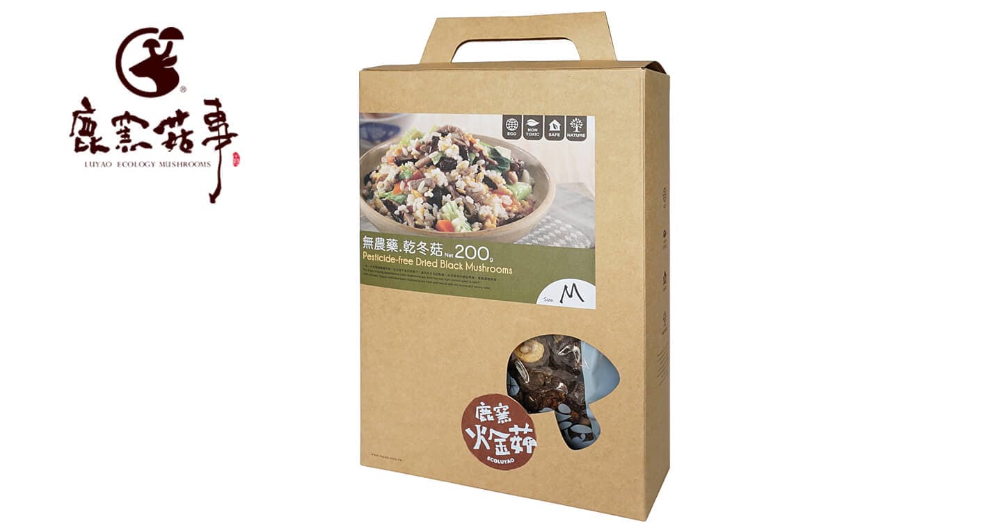 鹿窯菇事 無農藥乾冬菇 尺寸M 200g 乾香菇