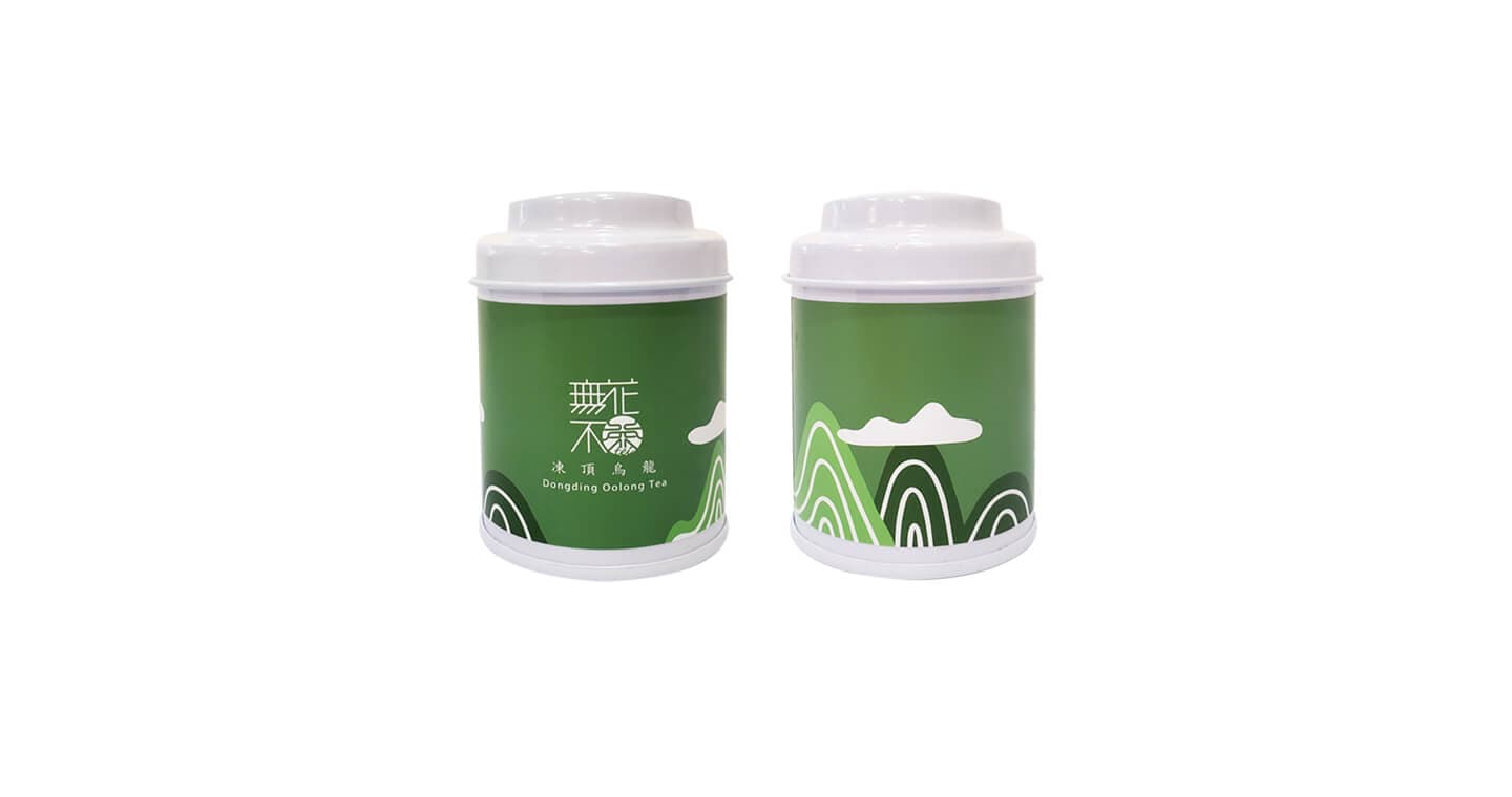 無藏 【無花不茶】原葉花茶系列-原味經典款：凍頂烏龍—3g三角茶包*3入小鐵罐裝*5罐（第 1 張，共 5 張）