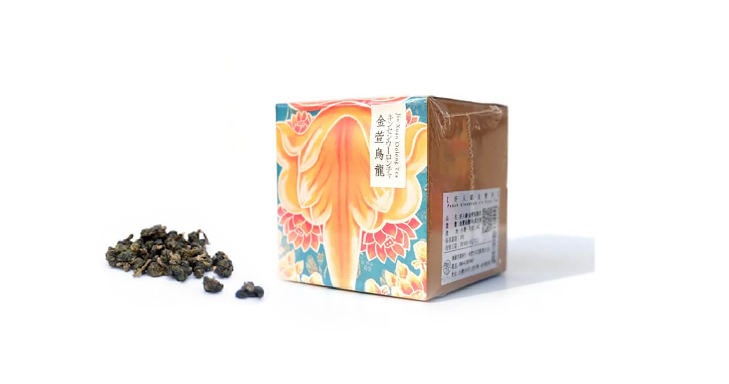 無藏 【無藏茗茶X霧峰林家】好人緣桃眼獅金萱茶-舌燦蓮花-金萱烏龍18g盒裝*3盒