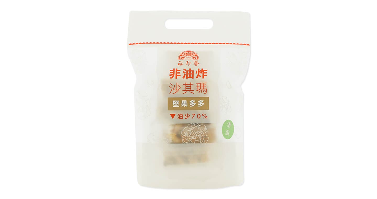 裕珍馨 非油炸沙其瑪-堅果多多8入