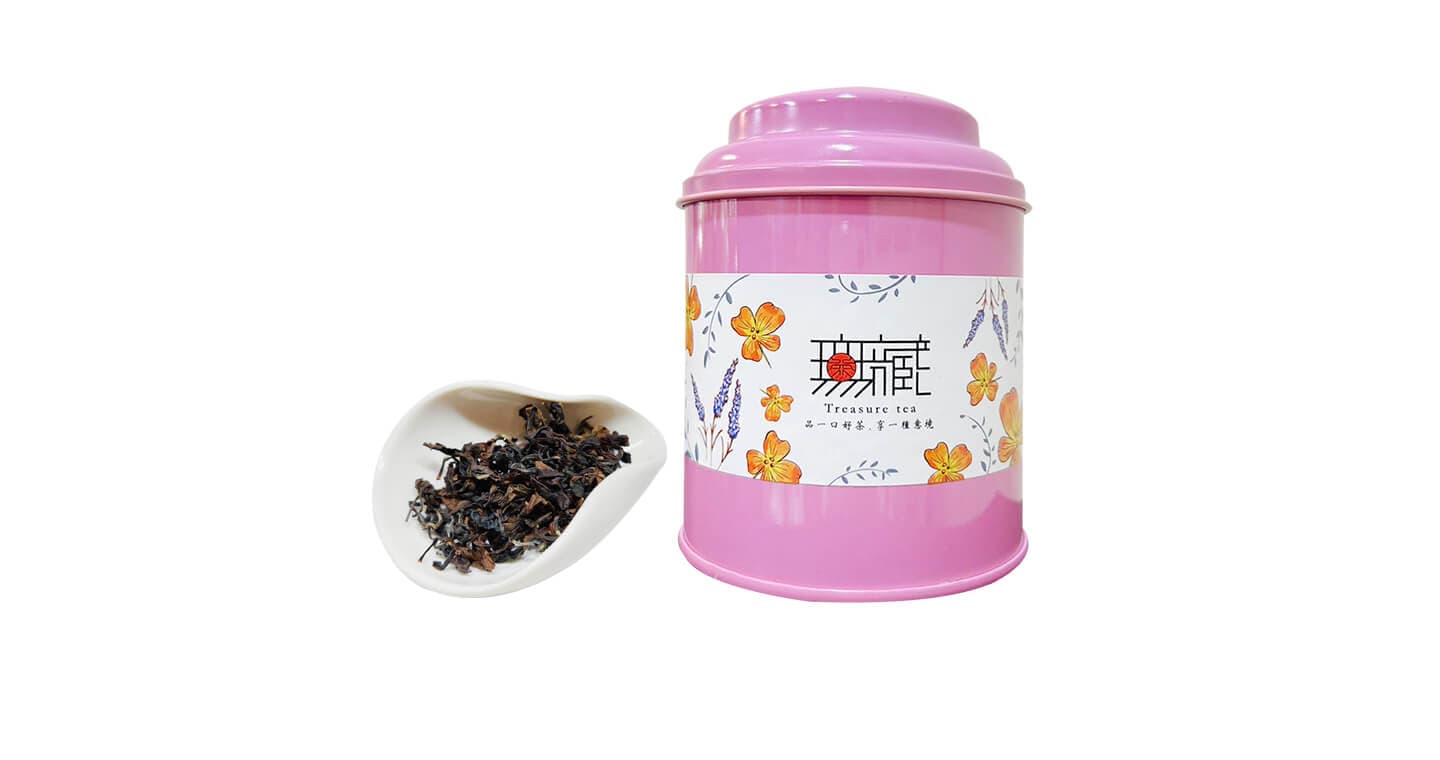 無藏 【無藏嚴選】蜜香烏龍 東方美人茶 — 50g圓鐵罐裝