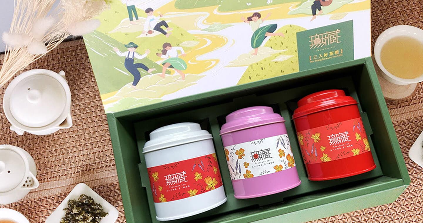 無藏 【無藏嚴選】三入綜合蜜香茶葉 精美大禮盒(紅玉紅茶+紅韻紅茶+東方美人茶)