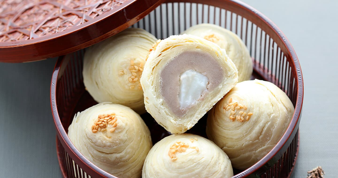 阿聰師 大甲芋頭Q禮盒(麻糬)(9入)【奶素】