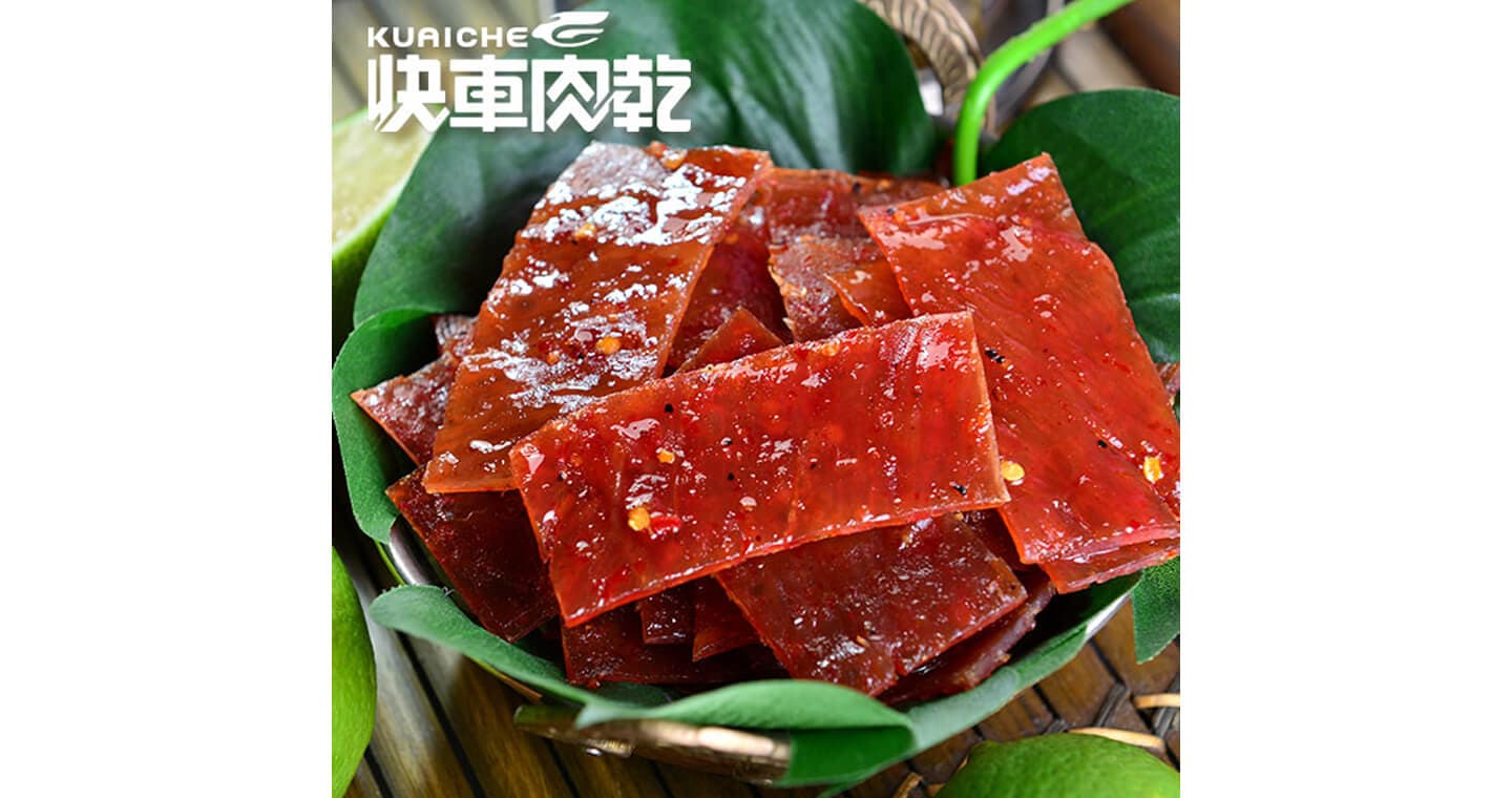 快車肉乾 泰式檸檬辣味肉乾 180g