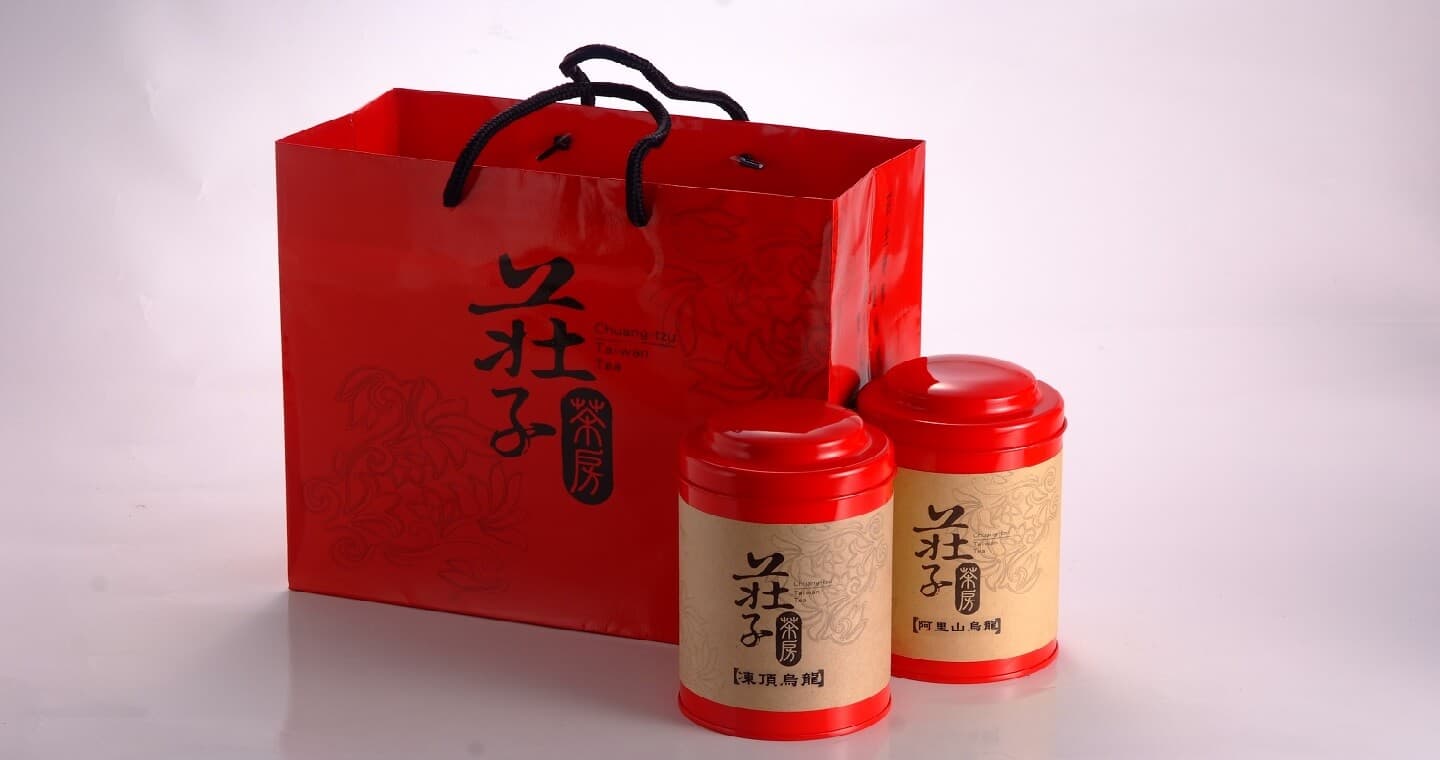 莊子茶房 禮盒組  凍頂烏龍(150g)+阿里山金萱(150g)