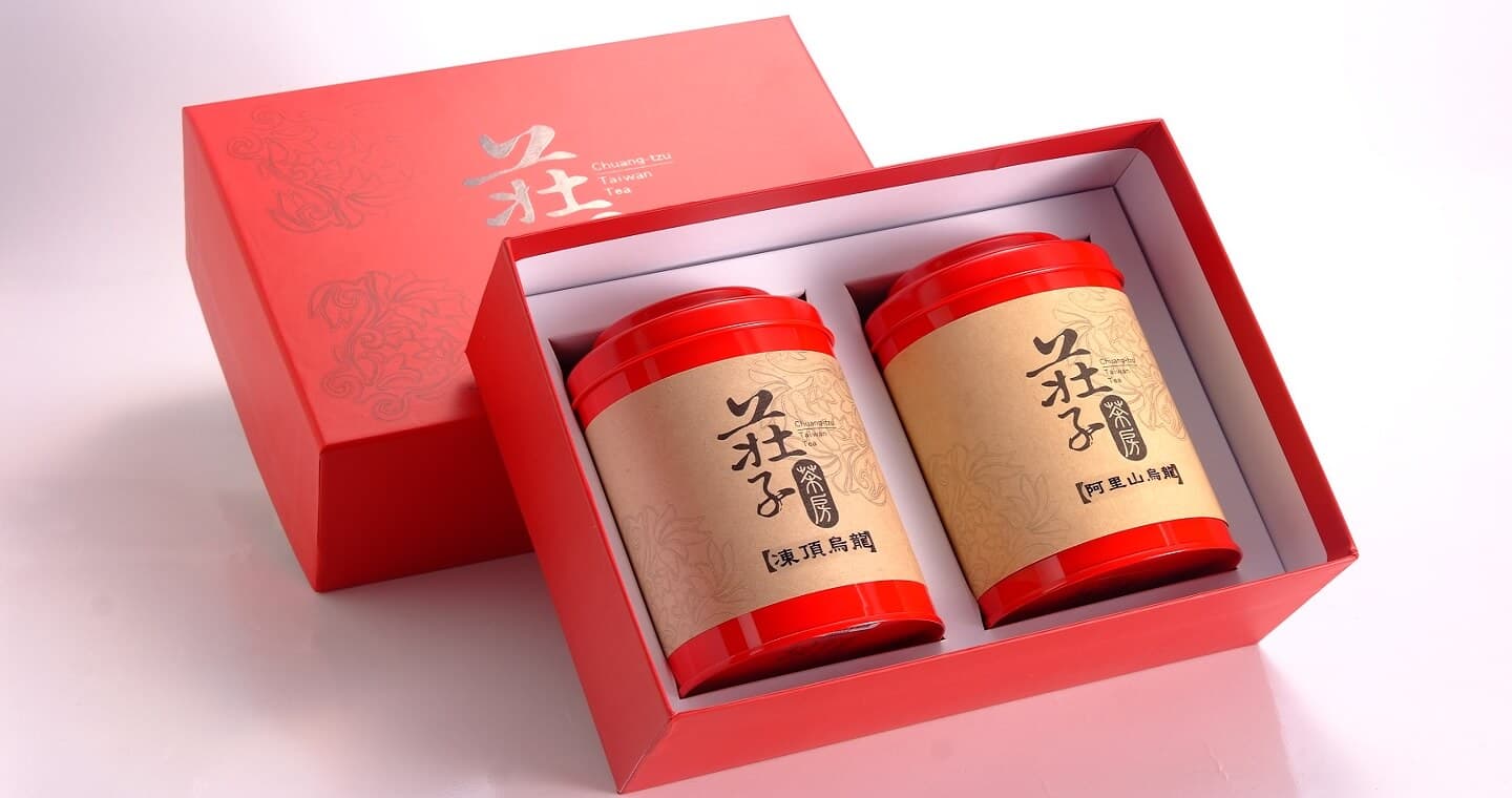 莊子茶房 禮盒組   阿里山金萱(150g)+阿里山烏龍(150g)