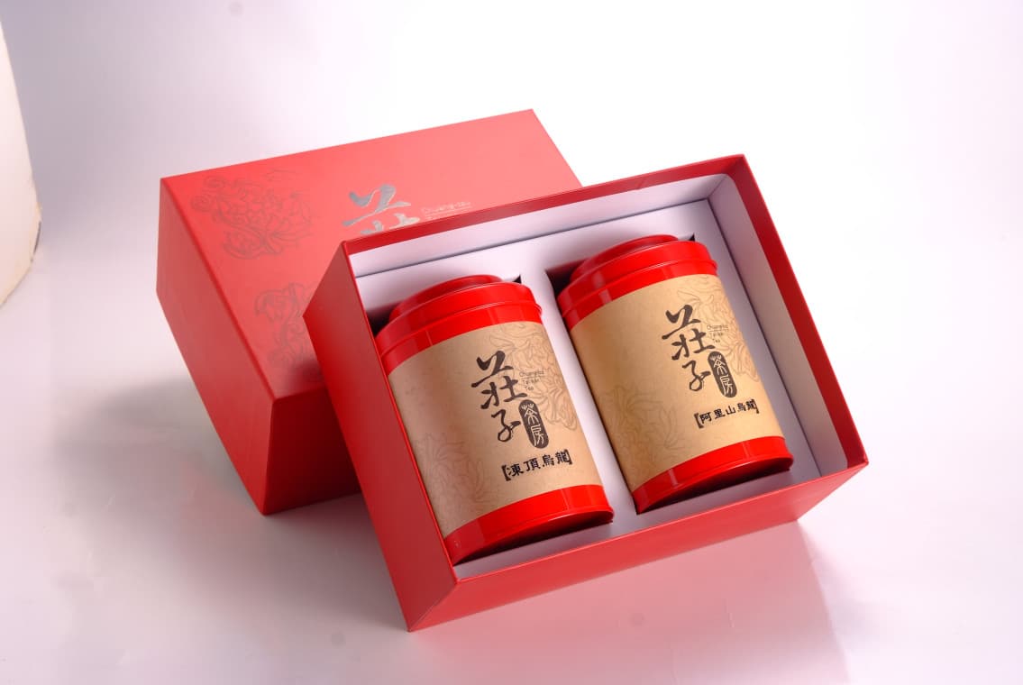 莊子茶房 禮盒組 凍頂烏龍(150g)+ 正欉鐵觀音(150g)