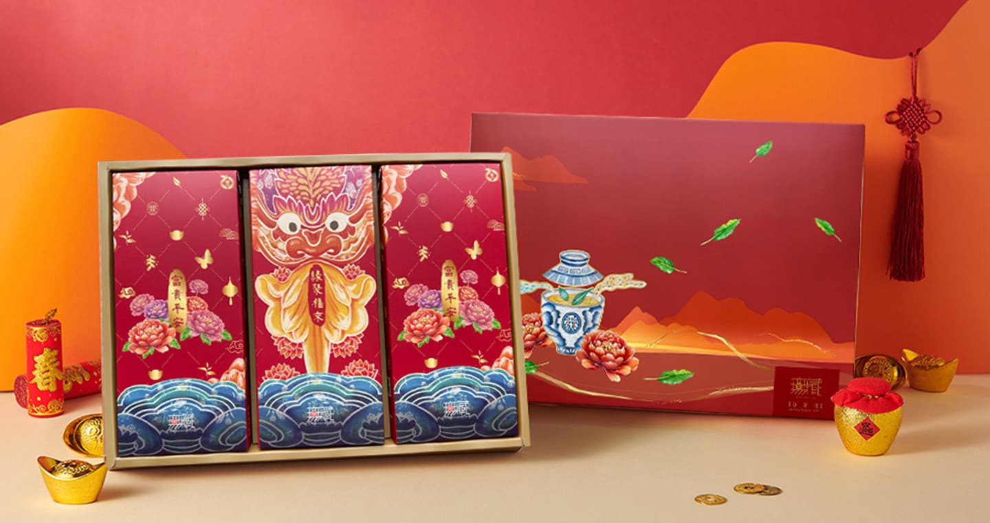 無藏 【茶食光光】無藏 祝福茶食公益禮盒K6 緣聚福來-綜合3入茶葉餅乾澎派禮盒